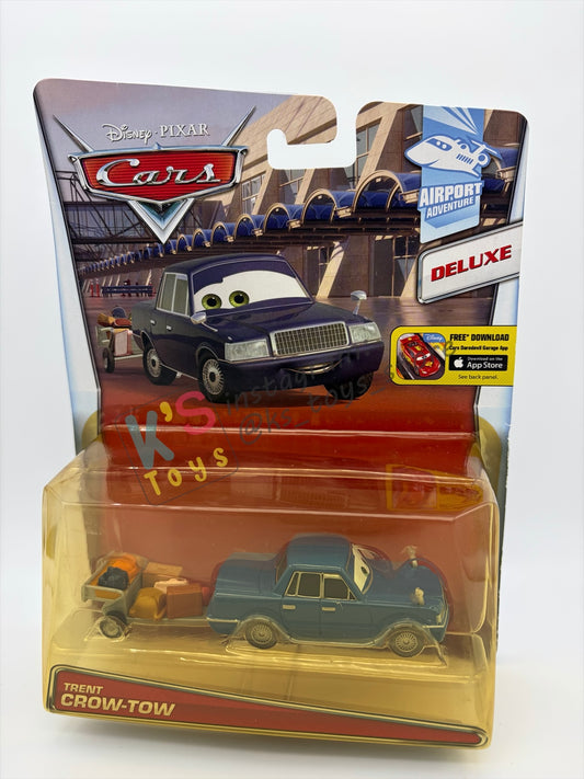 DELUXE DISNEY PIXAR CARS "TRENT CROW-TOW"- AIRPORT ADVENTURE - BNIP - READ DESCRIPTION!!!