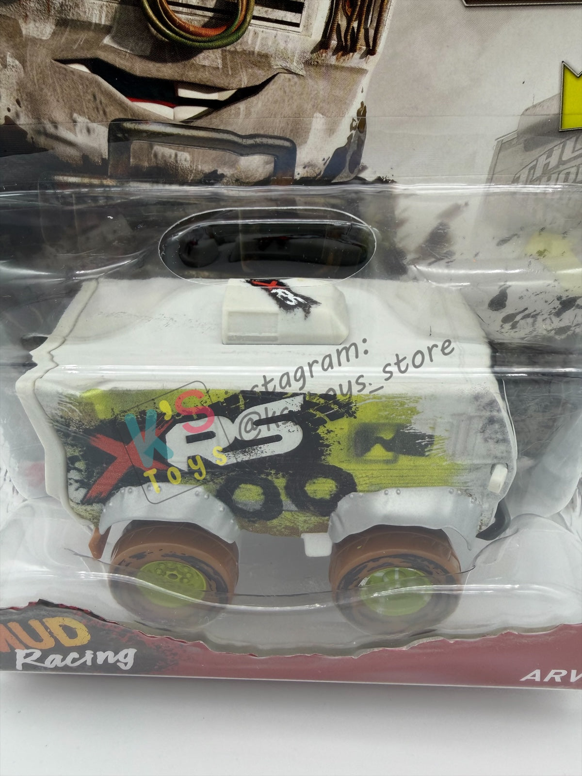 DELUXE DISNEY PIXAR CARS BY MATTEL - MUD RACING ARVY XRS - BNIP