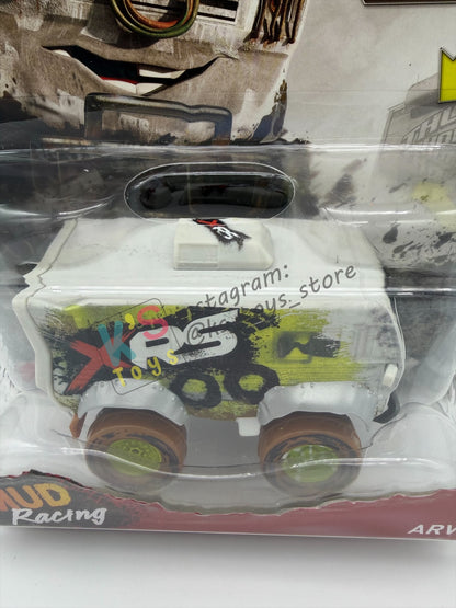 DELUXE DISNEY PIXAR CARS BY MATTEL - MUD RACING ARVY XRS - BNIP