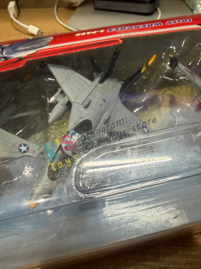DISNEY PLANES BY MATTEL - "JOLLY WRENCHES 4-PACK: HECTOR VECTOR, JOLLY WRENCHES DUSTY CROPHOPPER, BRAVO, ECHO" - DISNEY PLANE - BNIP