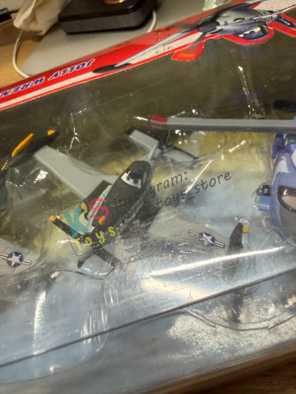 DISNEY PLANES BY MATTEL - "JOLLY WRENCHES 4-PACK: HECTOR VECTOR, JOLLY WRENCHES DUSTY CROPHOPPER, BRAVO, ECHO" - DISNEY PLANE - BNIP