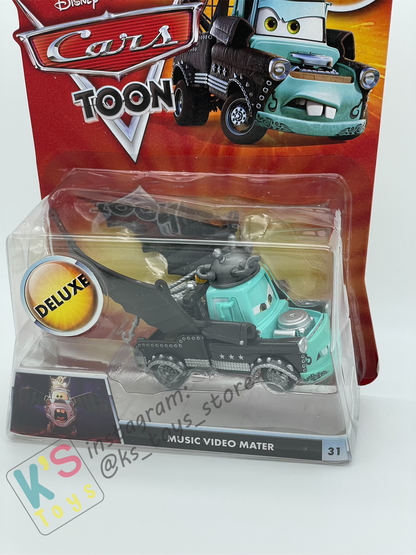 Deluxe Disney Pixar Cars "MUSIC VIDEO MATER" Heavy Metal Mater - Cars Toon Series - BNIP