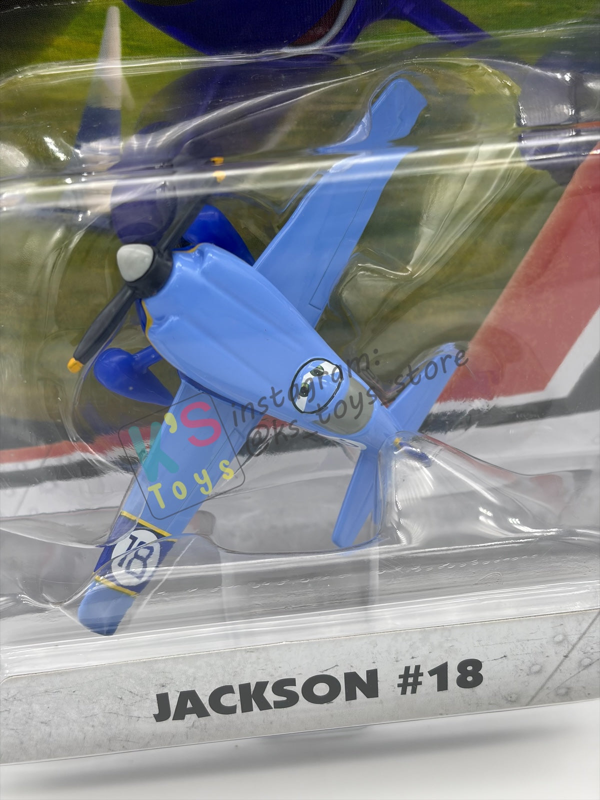 DISNEY PLANES BY MATTEL, "JACKSON #18" - NEBRASKA TRIALS - BNIP