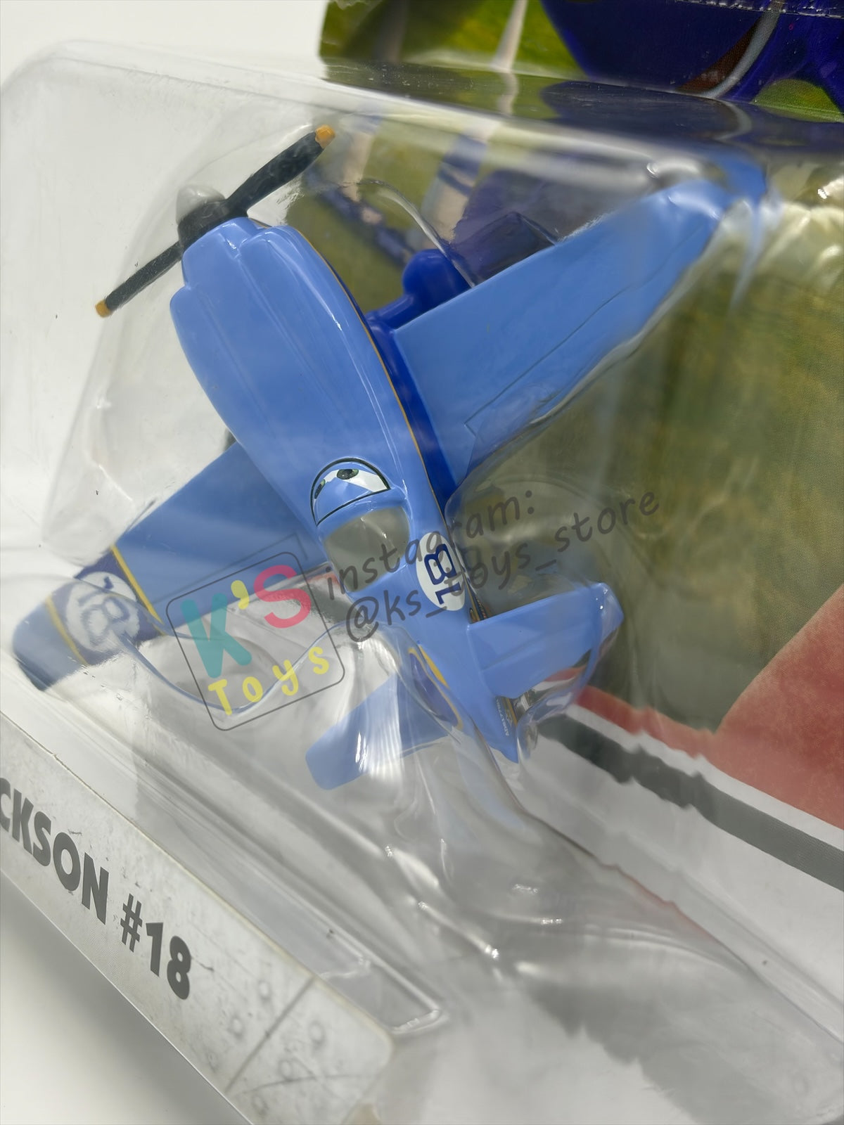 DISNEY PLANES BY MATTEL, "JACKSON #18" - NEBRASKA TRIALS - BNIP