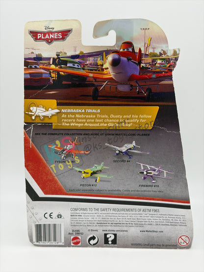 DISNEY PLANES BY MATTEL, "JACKSON #18" - NEBRASKA TRIALS - BNIP