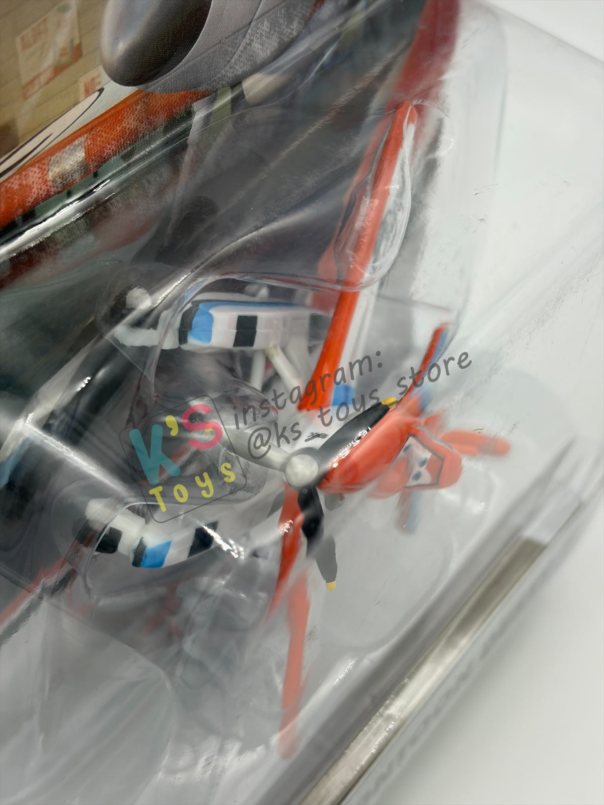 DISNEY PLANES BY MATTEL, "PONTOON DUSTY" - FIRE & RESCUE CHOPS NIGHT- BNIP
