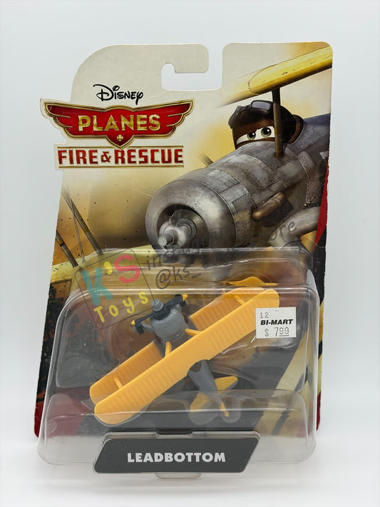 DISNEY PLANES BY MATTEL, "LEADBOTTOM" - FIRE & RESCUE - BNIP
