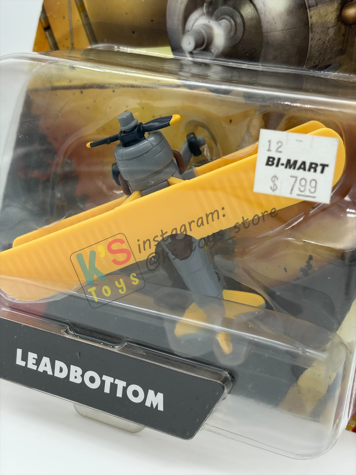 DISNEY PLANES BY MATTEL, "LEADBOTTOM" - FIRE & RESCUE - BNIP