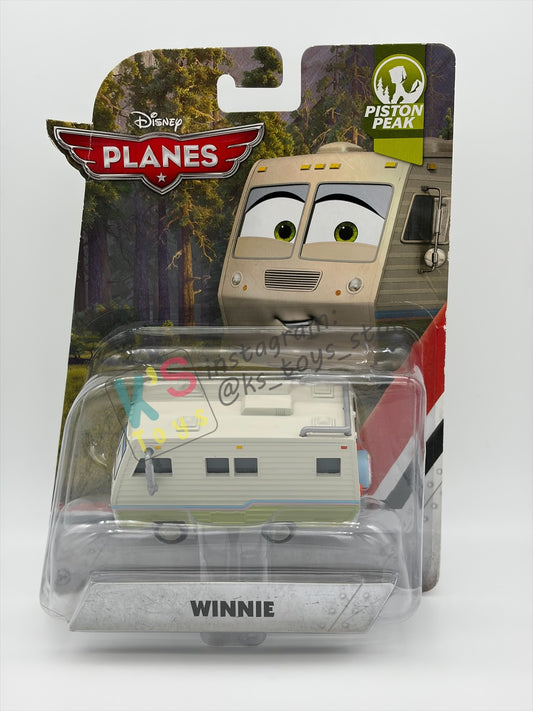 DELUXE DISNEY PLANES BY MATTEL, "WINNIE" PISTON PEAK SERIES - BNIP
