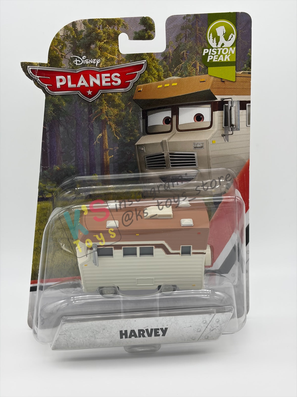 DELUXE DISNEY PLANESBY MATTEL, "HARVEY" PISTON PEAK SERIES - BNIP