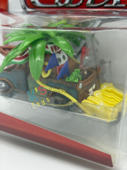 DELUXE DISNEY PIXAR CARS BY MATTEL, "FRANCESCO FAN MATER" - CHASE SERIES - BNIP