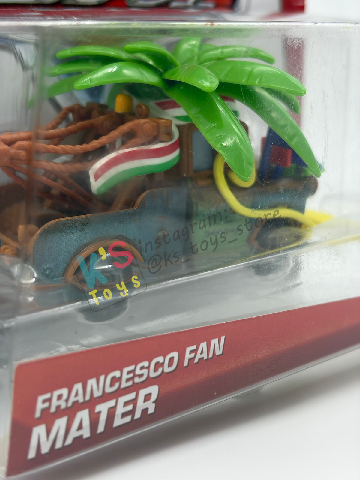 DELUXE DISNEY PIXAR CARS BY MATTEL, "FRANCESCO FAN MATER" - CHASE SERIES - BNIP