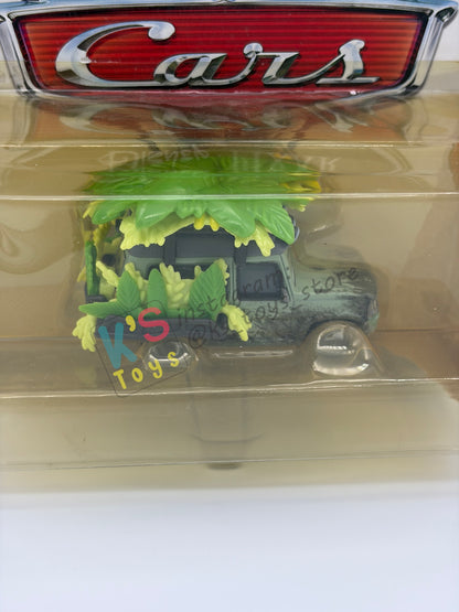 DELUXE DISNEY PIXAR CARS BY MATTEL, WILD MILES AXLEROD - MEL DORADO SHOW SERIES *DAMAGED CARD/PACKAGING* - BNIP