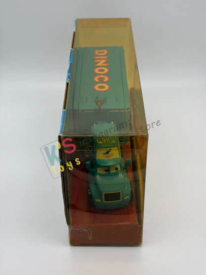 Hauler Disney Pixar Disney Cars by Mattel, Gray Hauler 43 Dinoco The King Hauler - BNIP - READ DESCRIPTION!!!