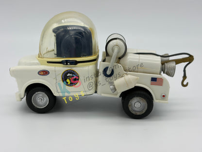 PRE-OWNED / LOOSE DISNEY STORE OF DISNEY PIXAR CARS 1:43 - IMPALA XIII, AUTONAUT LIGHTNING MCQUEEN, AND MOON MATER - MATER ON THE MOON SERIES - IN GOOD CONDITION