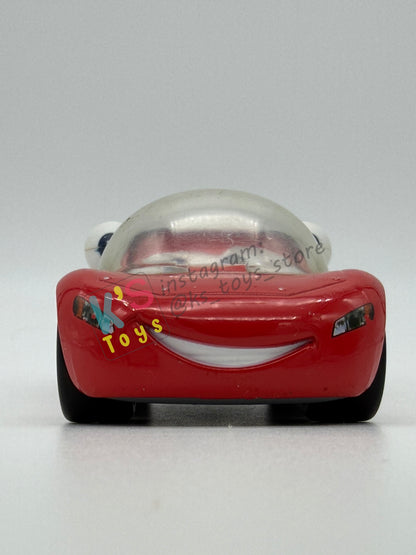 PRE-OWNED / LOOSE DISNEY STORE OF DISNEY PIXAR CARS 1:43 - IMPALA XIII, AUTONAUT LIGHTNING MCQUEEN, AND MOON MATER - MATER ON THE MOON SERIES - IN GOOD CONDITION