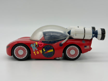 PRE-OWNED / LOOSE DISNEY STORE OF DISNEY PIXAR CARS 1:43 - IMPALA XIII, AUTONAUT LIGHTNING MCQUEEN, AND MOON MATER - MATER ON THE MOON SERIES - IN GOOD CONDITION