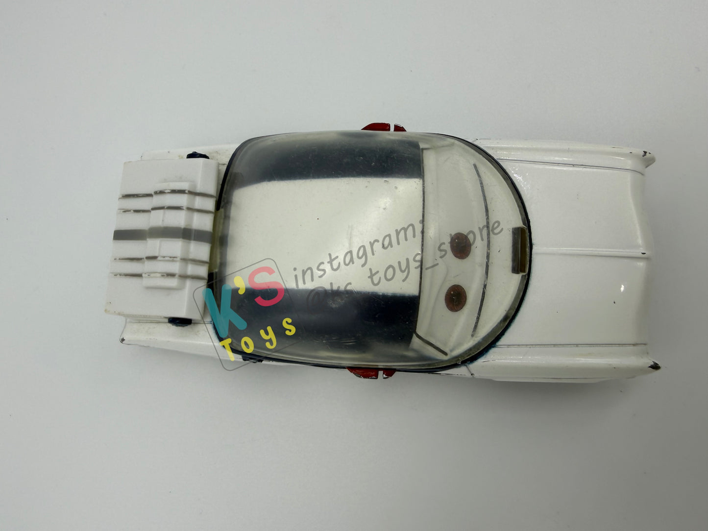PRE-OWNED / LOOSE DISNEY STORE OF DISNEY PIXAR CARS 1:43 - IMPALA XIII, AUTONAUT LIGHTNING MCQUEEN, AND MOON MATER - MATER ON THE MOON SERIES - IN GOOD CONDITION
