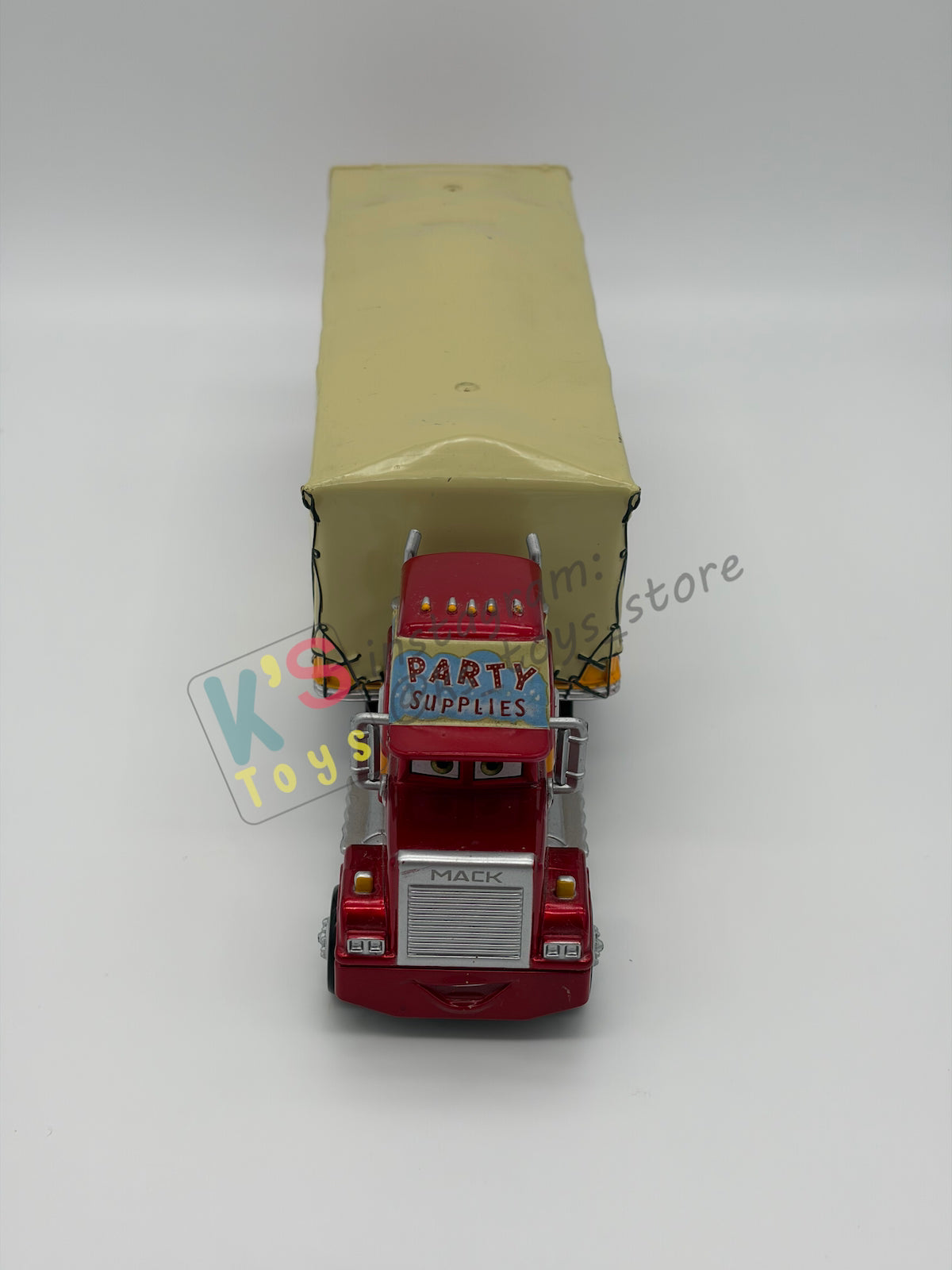 PRE-OWNED / LOOSE DISNEY PIXAR CARS - "JOCKO FLOCKO MACK HAULER" - CARS 3 HAULERS SERIES - HAS MINOR MARK BUT IN GOOD CONDITION - READ DESCRIPTION!!!