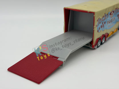 PRE-OWNED / LOOSE DISNEY PIXAR CARS - "JOCKO FLOCKO MACK HAULER" - CARS 3 HAULERS SERIES - HAS MINOR MARK BUT IN GOOD CONDITION - READ DESCRIPTION!!!