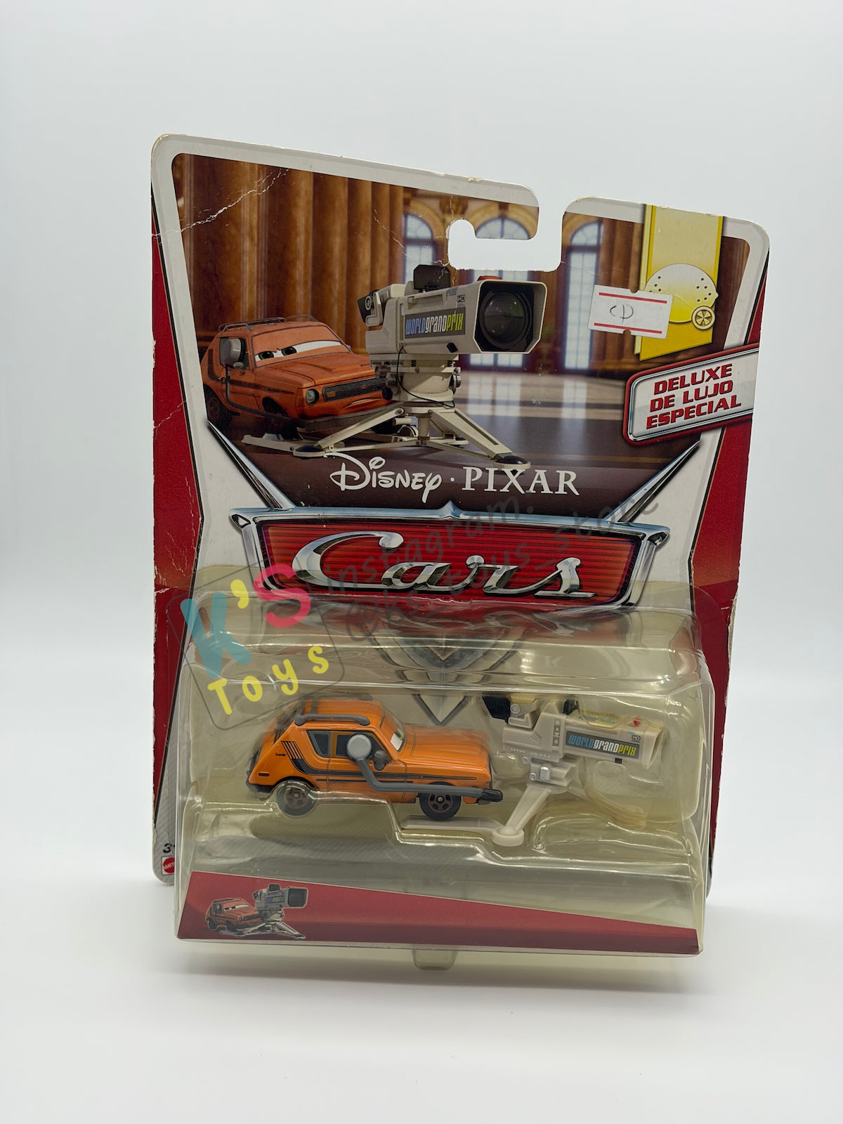 RARE DELUXE DISNEY PIXAR CARS "GREM WITH CAMERA" - LEMONS - BNIP