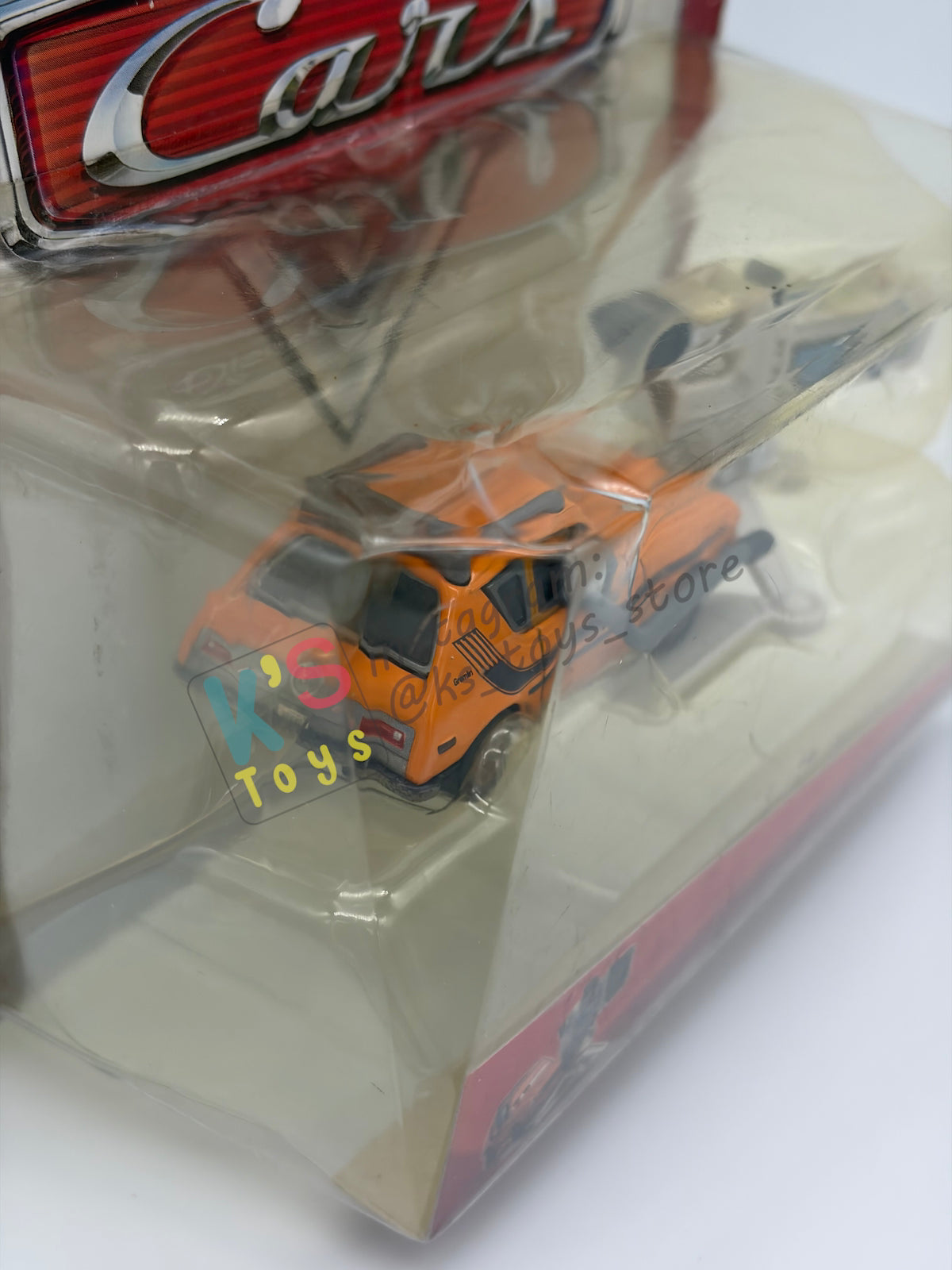 RARE DELUXE DISNEY PIXAR CARS "GREM WITH CAMERA" - LEMONS - BNIP