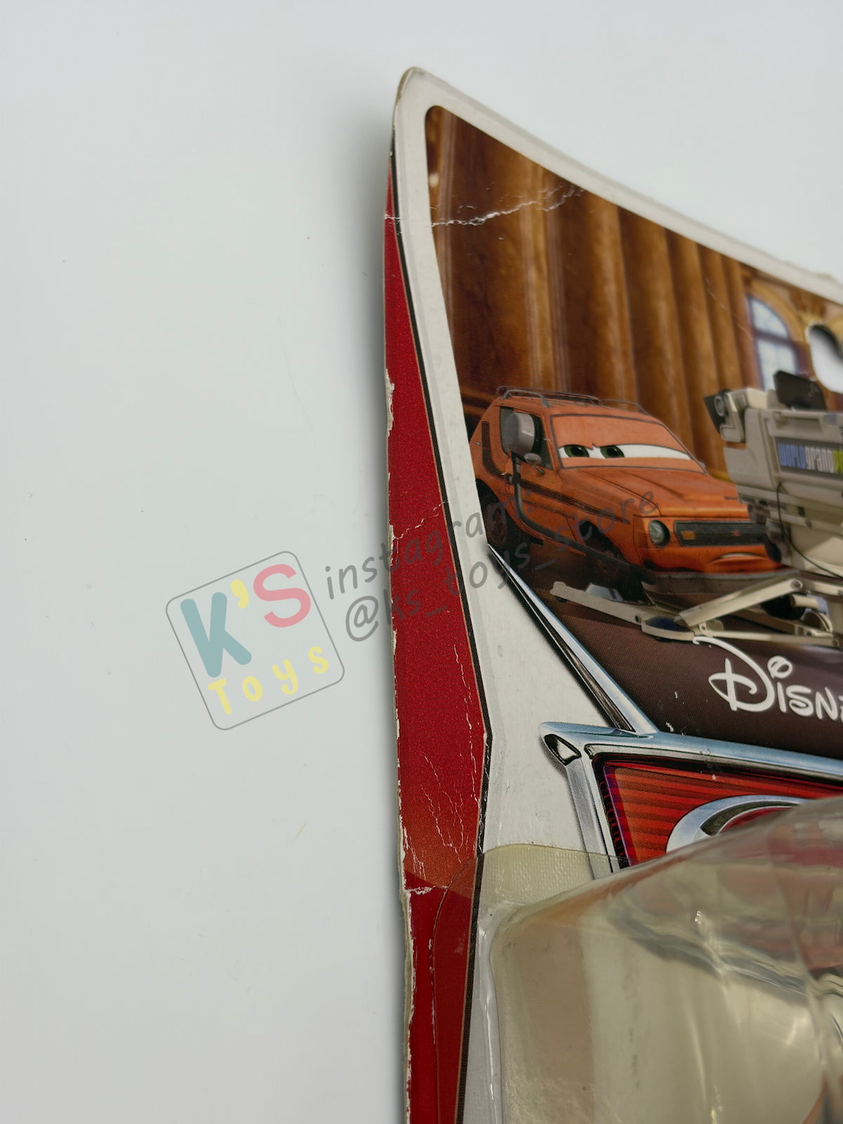 RARE DELUXE DISNEY PIXAR CARS "GREM WITH CAMERA" - LEMONS - BNIP