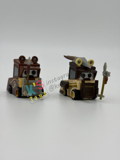 PRE-OWNED / LOOSE DISNEY PIXAR CARS - "PITTY AS LOGRAY + PITTY AS WICKET" - STAR WARS DISNEY PARKS SERIES - DISPLAYED CONDITION