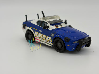 PRE-OWNED / LOOSE DISNEY PIXAR CARS - "MIKE 07" - TO PROTECT AND SERVE SERIES - DISPLAYED CONDITION