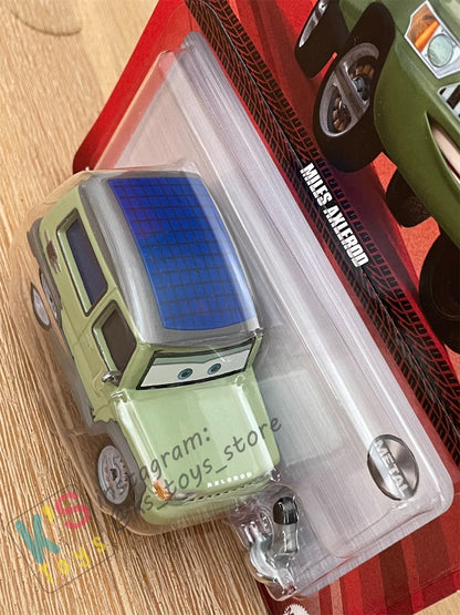 DISNEY PIXAR CARS BY MATTEL - "MILES AXLEROD WITH MIC" 2022 RE-RELEASED - BNIP
