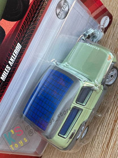DISNEY PIXAR CARS BY MATTEL - "MILES AXLEROD WITH MIC" 2022 RE-RELEASED - BNIP