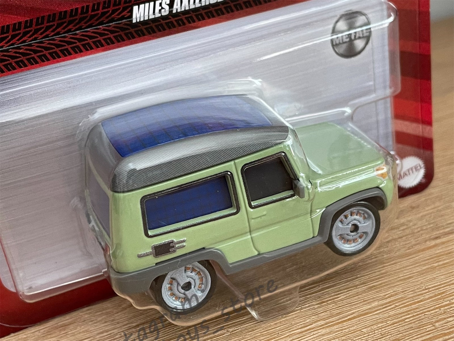 DISNEY PIXAR CARS BY MATTEL - "MILES AXLEROD WITH MIC" 2022 RE-RELEASED - BNIP