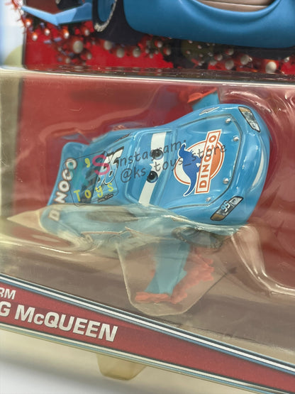 DELUXE DISNEY PIXAR CARS BY MATTEL, "LIGHTNING STORM MCQUEEN (VARIANT - UNIBODY)" MEGASIZE - DINOCO DAYDREAM SERIES - BNIP