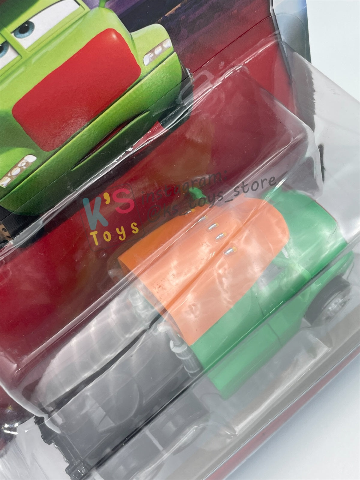 DELUXE DISNEY PIXAR CARS BY MATTEL, "CIRCUS CAB" DELUXE - SUPER CHASE SERIES - BNIP