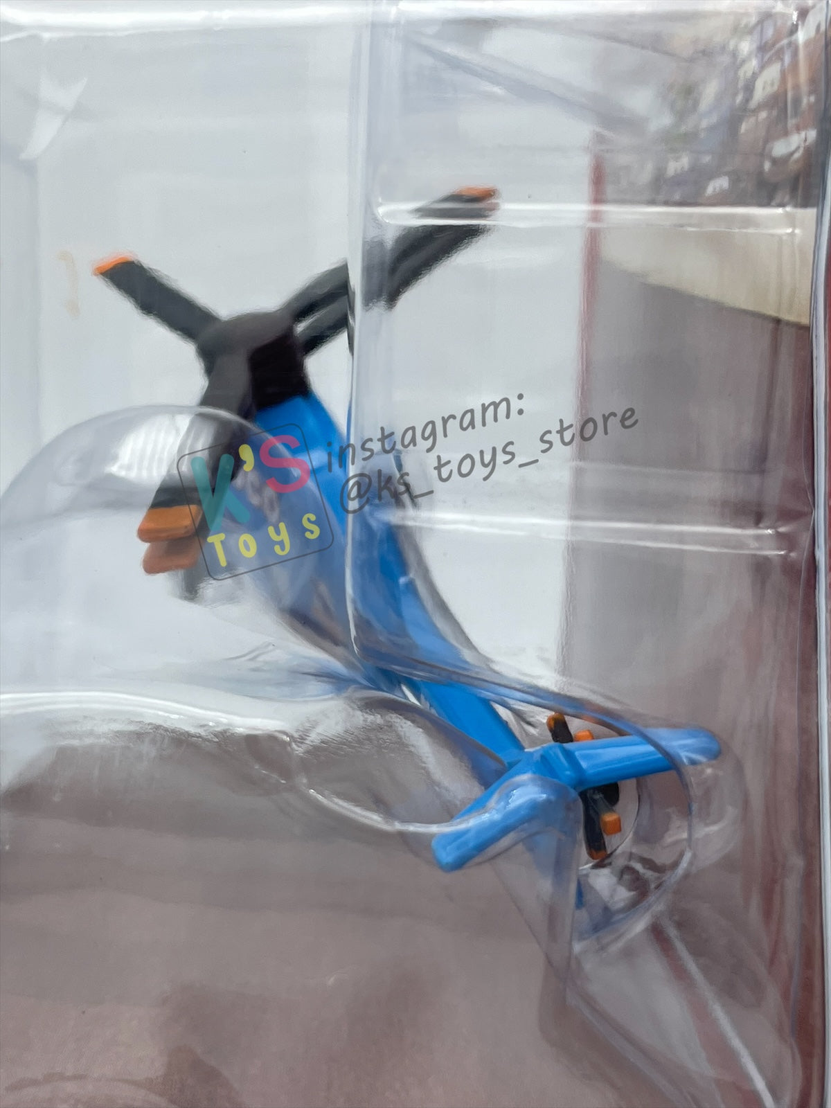DELUXE DISNEY PIXAR CARS BY MATTEL, "DINOCO HELICOPTER" MEGASIZE and FIRST RELEASED, THE WORLD OF CARS - BNIP