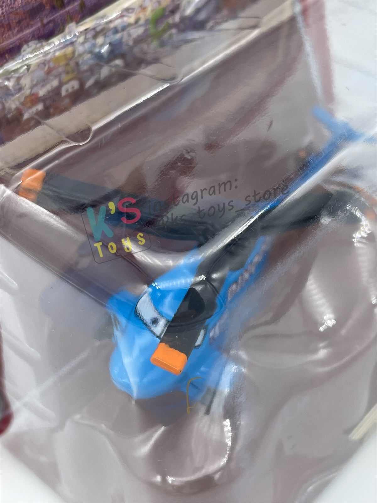 DELUXE DISNEY PIXAR CARS BY MATTEL, "DINOCO HELICOPTER" MEGASIZE and FIRST RELEASED, THE WORLD OF CARS - BNIP