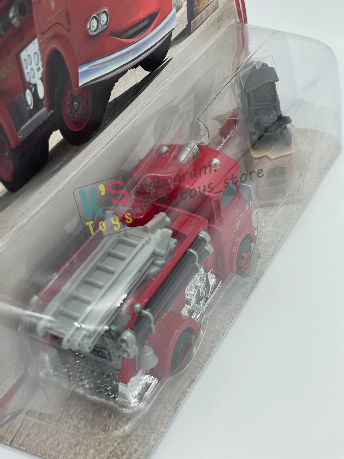 Disney Pixar Cars 1:55 by MATTEL, 2-Pack "RED AND STANLEY" Movie Moments 2006 - BNIP