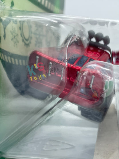 DISNEY PIXAR CARS 1:55 BY MATTEL - "SNOWPLOW LIGHTNING MCQUEEN" - CHRISTMAS BALL SERIES BNIP