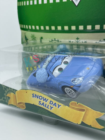 DISNEY PIXAR CARS 1:55 BY MATTEL - "SNOW DAY SALLY" - CHRISTMAS BALL SERIES - BNIP