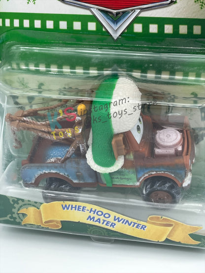 DISNEY PIXAR CARS 1:55 BY MATTEL - "WHEE-HOO WINTER MATER" - CHRISTMAS BALL SERIES - BNIP