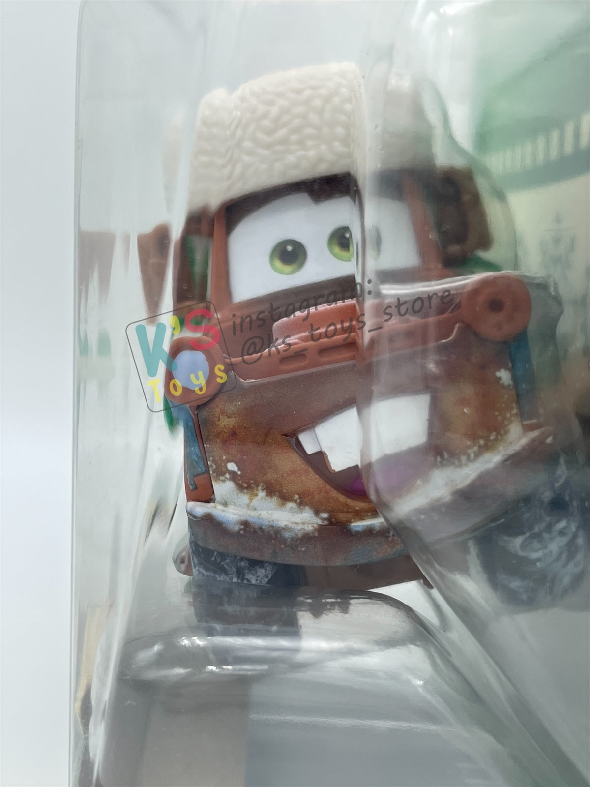 DISNEY PIXAR CARS 1:55 BY MATTEL - "WHEE-HOO WINTER MATER" - CHRISTMAS BALL SERIES - BNIP