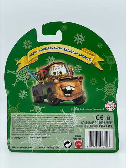 DISNEY PIXAR CARS 1:55 BY MATTEL - "WHEE-HOO WINTER MATER" - CHRISTMAS BALL SERIES - BNIP