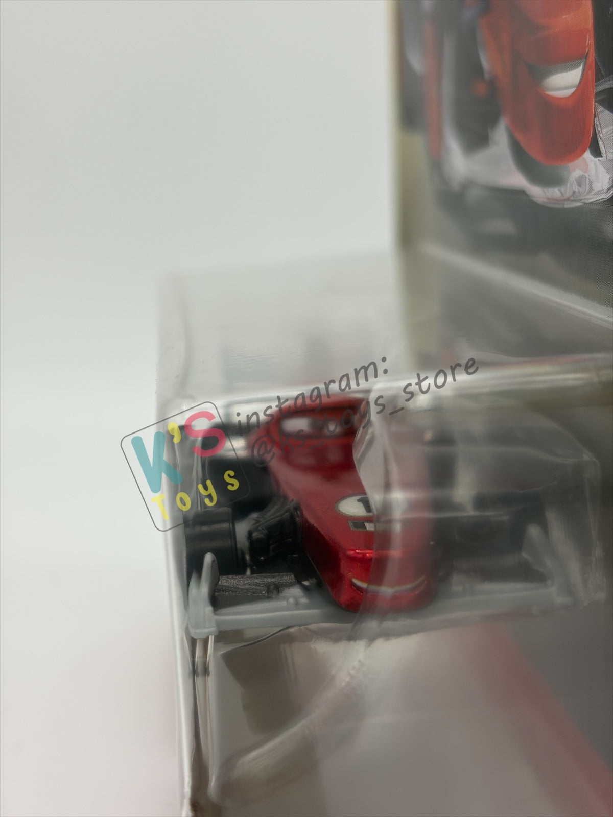 DISNEY PIXAR CARS 1:55 BY MATTEL - "RED RACING FRANCESCO BERNOULLI " - RED RACING SERIES - BNIP