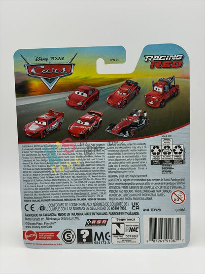 DISNEY PIXAR CARS 1:55 BY MATTEL - "RED RACING LIGHTNING MCQUEEN" - RED RACING SERIES - BNIP