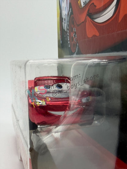 DISNEY PIXAR CARS 1:55 BY MATTEL - "RED RACING LIGHTNING MCQUEEN" - RED RACING SERIES - BNIP