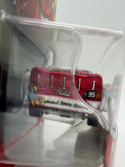 DISNEY PIXAR CARS 1:55 BY MATTEL - "RED RACING LIGHTNING MCQUEEN" - RED RACING SERIES - BNIP
