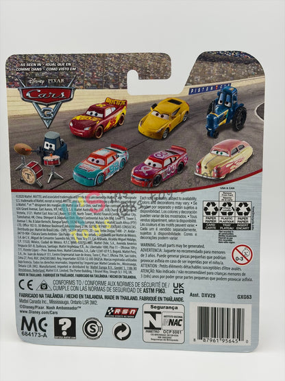 Disney Pixar Cars 1:55 by MATTEL, MUDDY RUSTEZE RACING CENTER LIGHTNING MCQUEEN - 2021 RE-RELEASED - BNIP