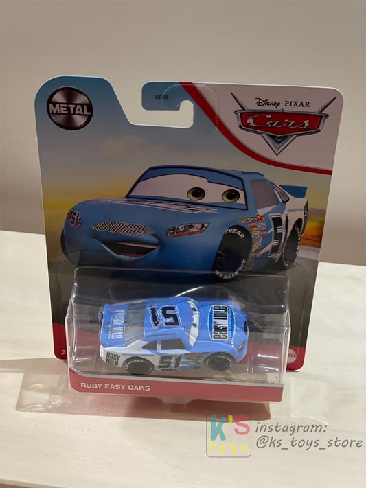 DISNEY PIXAR CARS "RUBY EASY OAKS" 2021 RE-RELEASED - BNIP