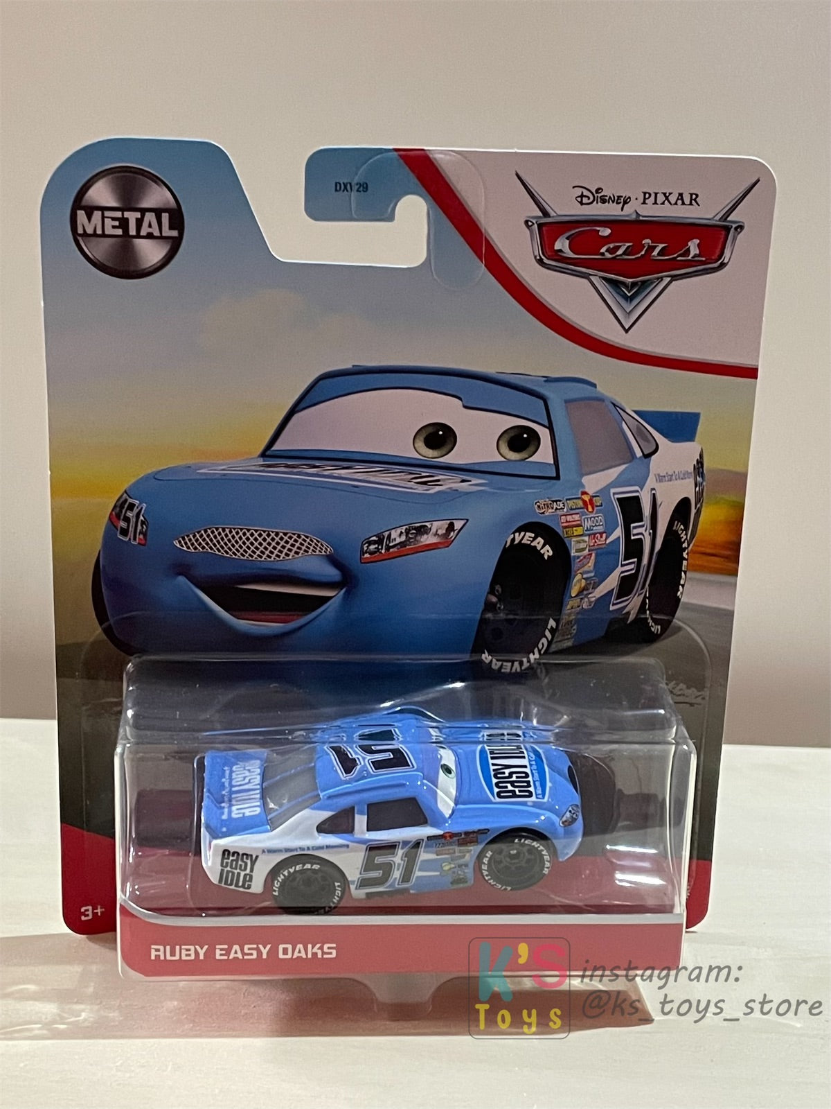 DISNEY PIXAR CARS "RUBY EASY OAKS" 2021 RE-RELEASED - BNIP