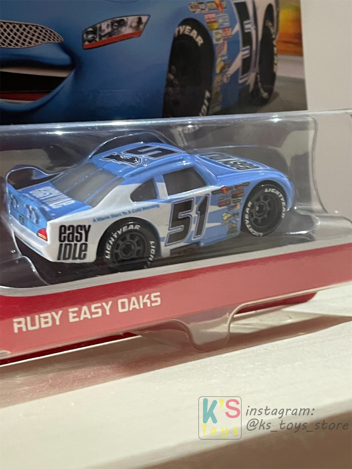 DISNEY PIXAR CARS "RUBY EASY OAKS" 2021 RE-RELEASED - BNIP